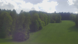 Dojezd hlavní sjezdovky