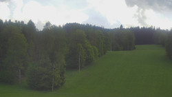Dojezd hlavní sjezdovky