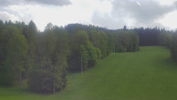 Dojezd hlavní sjezdovky