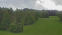 Dojezd hlavní sjezdovky