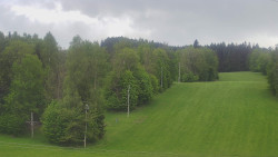 Dojezd hlavní sjezdovky