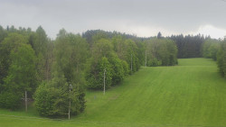 Dojezd hlavní sjezdovky