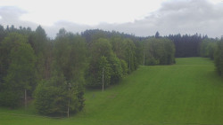 Dojezd hlavní sjezdovky