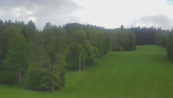 Dojezd hlavní sjezdovky