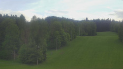 Dojezd hlavní sjezdovky