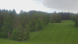 Dojezd hlavní sjezdovky