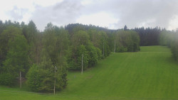 Dojezd hlavní sjezdovky