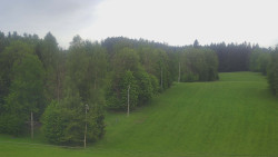 Dojezd hlavní sjezdovky