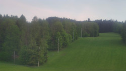 Dojezd hlavní sjezdovky