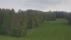 Dojezd hlavní sjezdovky