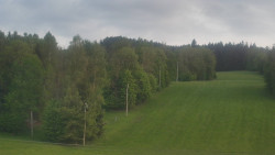 Dojezd hlavní sjezdovky