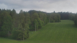Dojezd hlavní sjezdovky