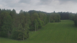 Dojezd hlavní sjezdovky