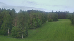 Dojezd hlavní sjezdovky