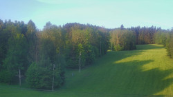 Dojezd hlavní sjezdovky