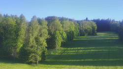 Dojezd hlavní sjezdovky