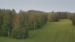 Dojezd hlavní sjezdovky