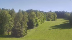 Dojezd hlavní sjezdovky