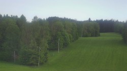 Dojezd hlavní sjezdovky