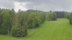 Dojezd hlavní sjezdovky
