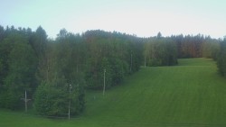 Dojezd hlavní sjezdovky