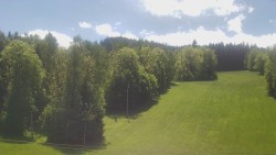 Dojezd hlavní sjezdovky