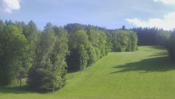 Dojezd hlavní sjezdovky