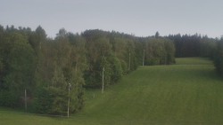 Dojezd hlavní sjezdovky