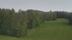 Dojezd hlavní sjezdovky