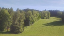 Dojezd hlavní sjezdovky