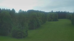 Dojezd hlavní sjezdovky