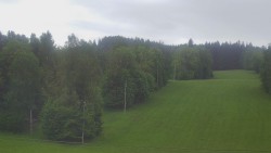 Dojezd hlavní sjezdovky