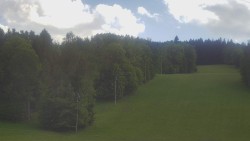 Dojezd hlavní sjezdovky