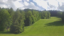 Dojezd hlavní sjezdovky