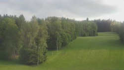 Dojezd hlavní sjezdovky
