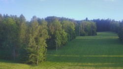 Dojezd hlavní sjezdovky