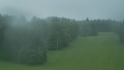 Dojezd hlavní sjezdovky