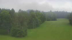 Dojezd hlavní sjezdovky