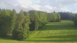 Dojezd hlavní sjezdovky