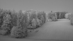 Dojezd hlavní sjezdovky