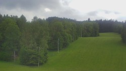 Dojezd hlavní sjezdovky