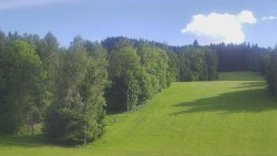 Dojezd hlavní sjezdovky