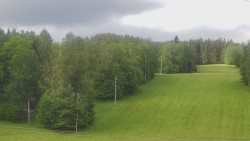 Dojezd hlavní sjezdovky