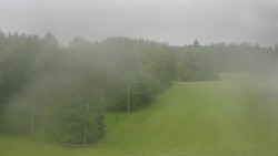 Dojezd hlavní sjezdovky