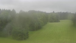 Dojezd hlavní sjezdovky