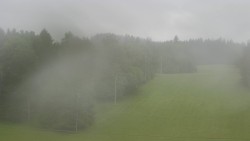 Dojezd hlavní sjezdovky