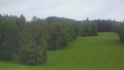 Dojezd hlavní sjezdovky