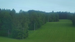 Dojezd hlavní sjezdovky