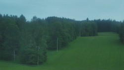 Dojezd hlavní sjezdovky