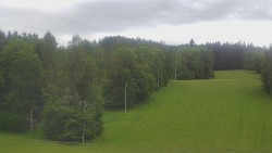 Dojezd hlavní sjezdovky